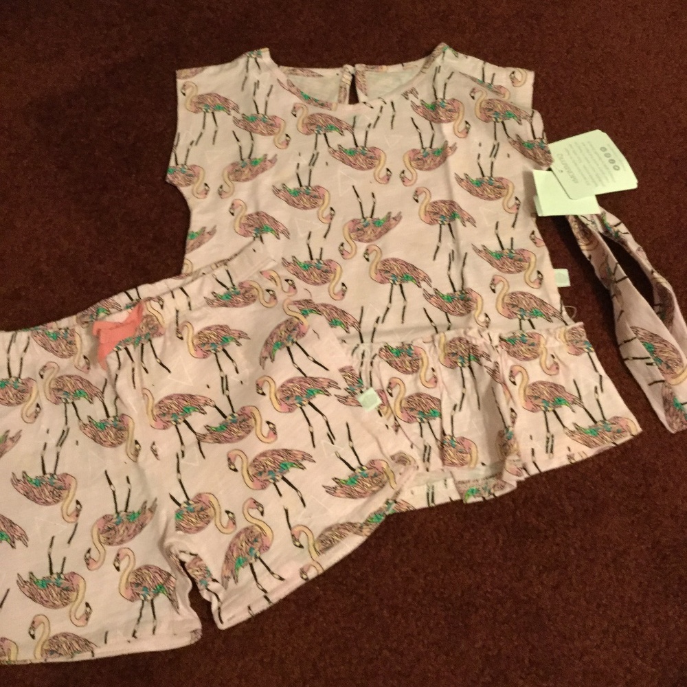 Rosie Pope Baby Flamingo Outfit